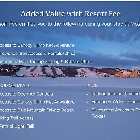 Blue Mountain Resort Mosaic Suites Блу-Маунтинс Экстерьер фото